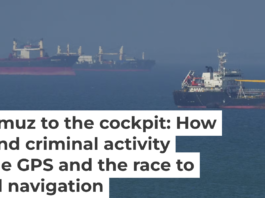 The Strait of Hormuz is just one example of a busy shipping lane where GPS signals are blocked and faked. Asghar Besharati/Getty Images